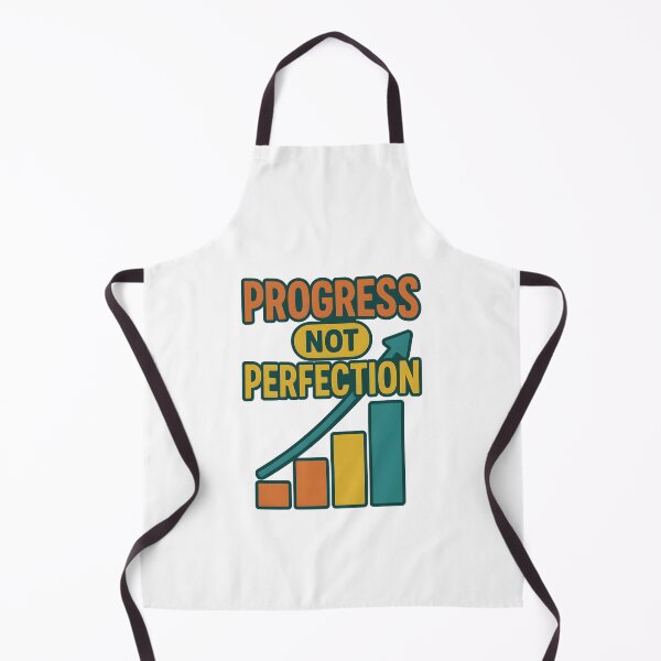 Item preview, Progress Not Perfection Motivational Graphic designed and sold by inkNext.