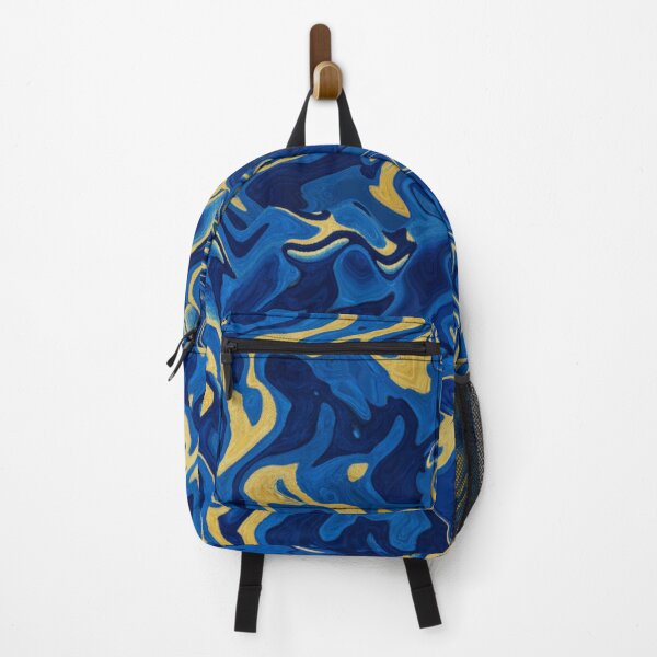 Item preview, Waves of blue and gold designed and sold by Sigtrix.