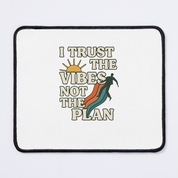 Item preview, Vibes Over Plans – Retro Surreal Journey designed and sold by inkNext.