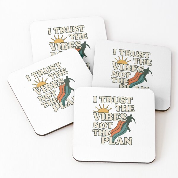Item preview, Vibes Over Plans – Retro Surreal Journey designed and sold by inkNext.