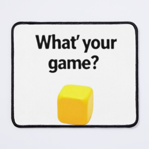 Item preview, What’s Your Game? Bold Ludo Token Design , Retro Board Game Quote Graphic designed and sold by TulipsArtDesigns .