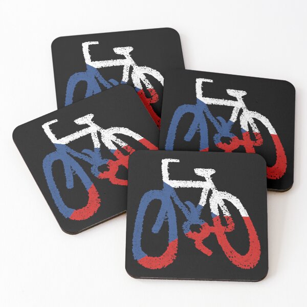 Item preview, Cycling with Czech flag designed and sold by bravoalpha.