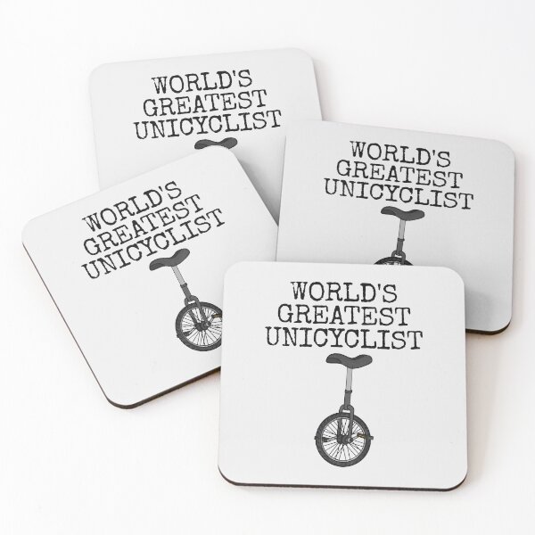 Item preview, World's Greatest Unicyclist, Unicycle Funny designed and sold by doodlerob.
