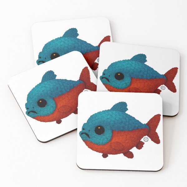 Item preview, Neon Tetra Fish - Chunky Style - Amazon Fish - Cardinal Tetra designed and sold by Kabuji Store.