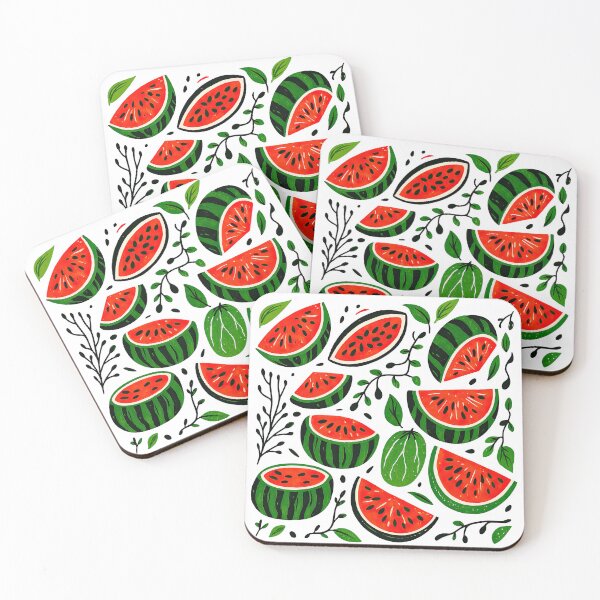 Item preview, Vibrant Watermelon Slice Fruit Pattern designed and sold by ArtfulWeave.