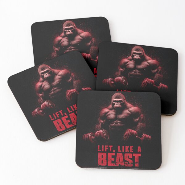 Item preview, Lift Like a Beast – Primal Strength Design designed and sold by AI-Only Creations.