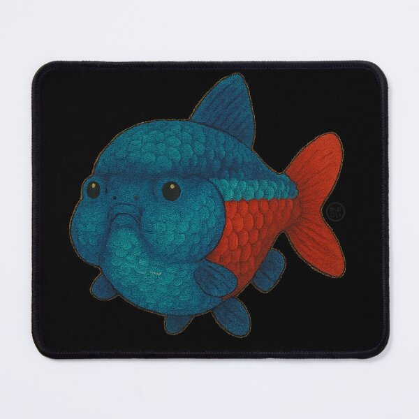 Item preview, Neon Tetra Fish - Chunky Style - Amazon Fish - Cardinal Tetra - Unimpressed Fish designed and sold by Kabuji Store.