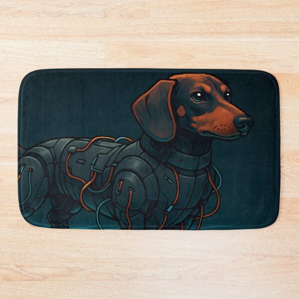 Item preview,  Cyberpunk Dachshund Dog Low and Wired designed and sold by SassyArtistry.