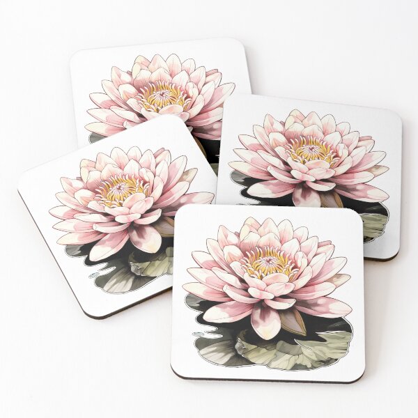 Item preview, Pink Water lily designed and sold by MendaciousMina.