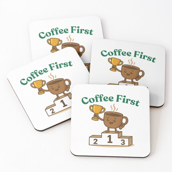 Item preview, Coffee First designed and sold by Felt & Spoken.