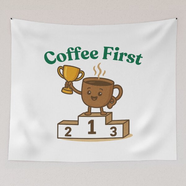 Item preview, Coffee First designed and sold by Felt & Spoken.