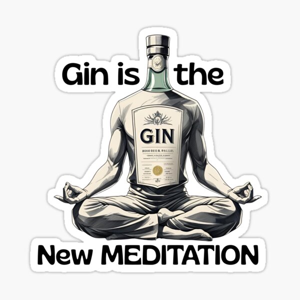 Item preview, funny Gin drinker designed and sold by theTailorfamily.