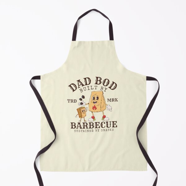 Item preview, Dad bod: built by barbecue, sustained by snacks (it's not a dad bod it's a father figure) designed and sold by Peerless-Prime.
