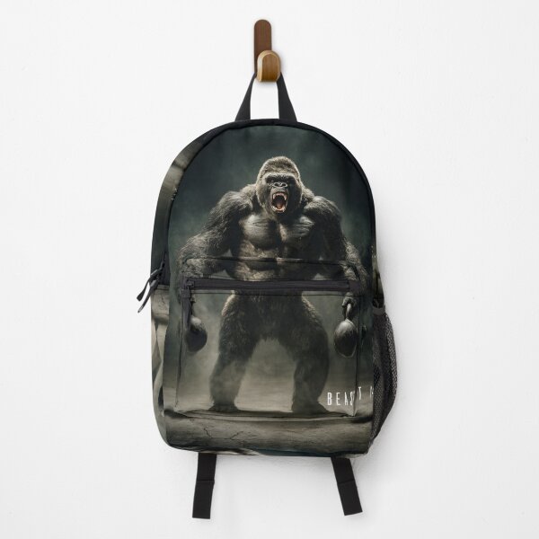 Item preview, Beast Mode Gorilla – No Limits Strength designed and sold by AI-Only Creations.