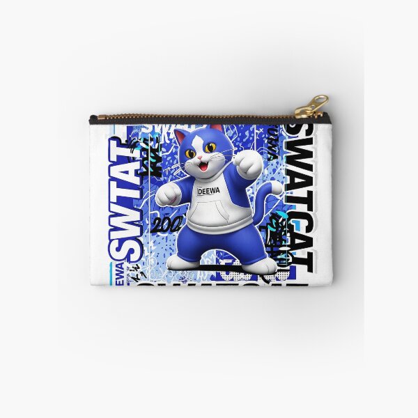 Item preview, SWATCAT: Urban Blue Kitty - DEEWA Street Style designed and sold by Ayutthaya Vibes.