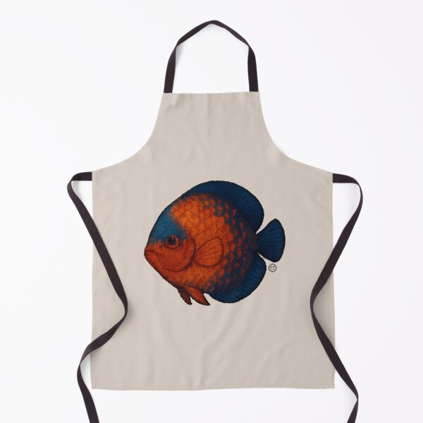 Item preview, Discus Fish - Chunky Style - Amazon Fish - Unimpressed Fish - Red designed and sold by Kabuji Store.