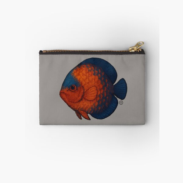 Item preview, Discus Fish - Chunky Style - Amazon Fish - Unimpressed Fish - Red designed and sold by Kabuji Store.