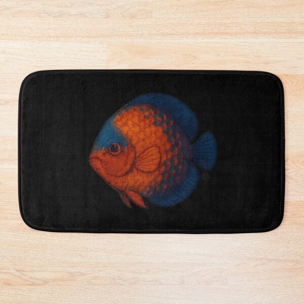 Item preview, Discus Fish - Chunky Style - Amazon Fish - Unimpressed Fish - Red designed and sold by Kabuji Store.