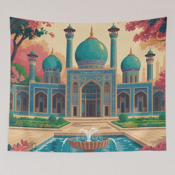 Item preview, А majestic Persian palace. designed and sold by Lilashakti ⭐️ ⭐️ ⭐️ ⭐️ ⭐️.