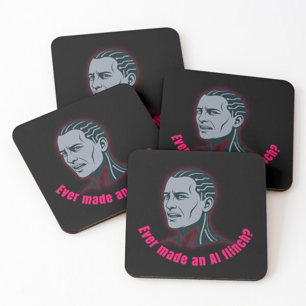 Item preview, "Ever Made an AI Flinch?" – Intense Cyberpunk Male Design designed and sold by VittraMemona.