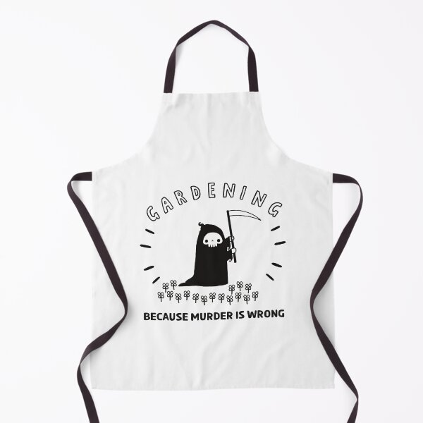 Item preview, Gardening Because Murder Is Wrong designed and sold by cheapheat.