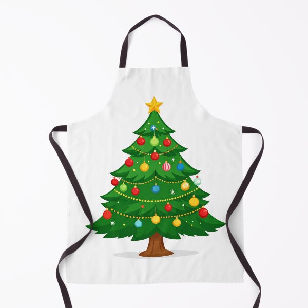 Artikelvorschau, Weihnachtsbaum mit Ornamenten – Festliche Feiertagsillustration entworfen und verkauft von PrintCreations9.