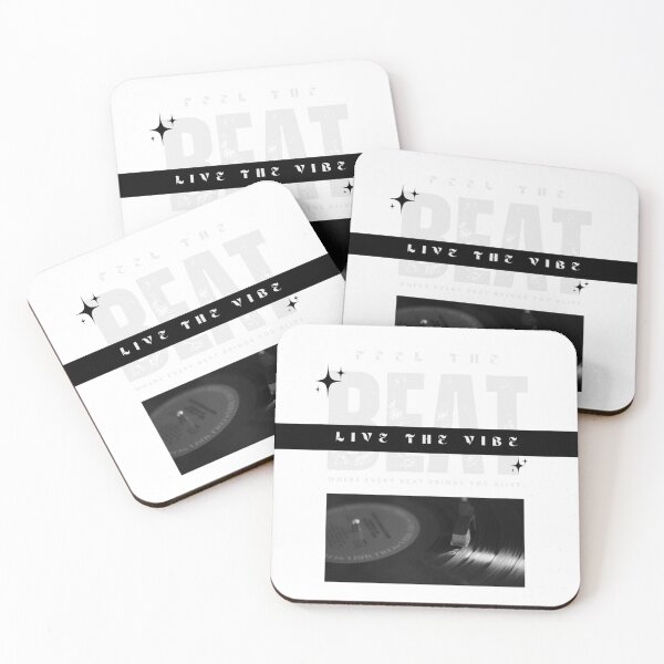 Item preview, Feel the Beat, Live the Vibe designed and sold by Tokyoker.