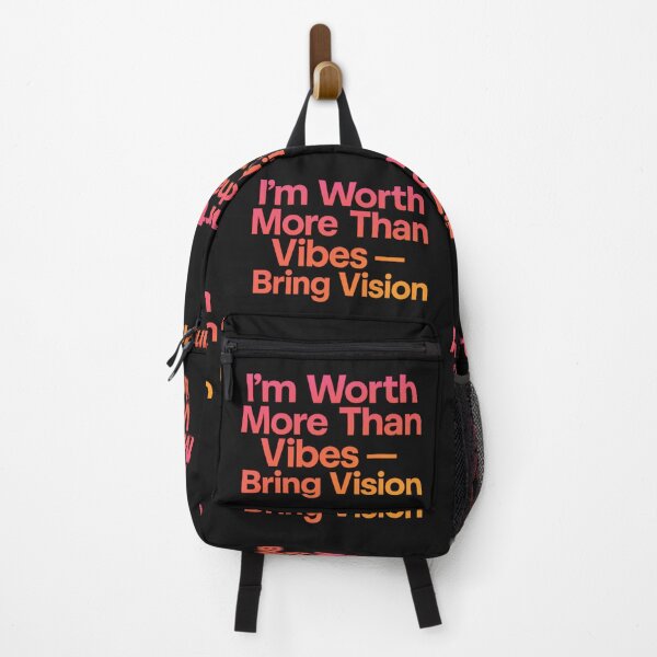 Item preview, “Worth More Than Vibes – Vision Over Vibes Christian Design” designed and sold by FaithDripStudio.