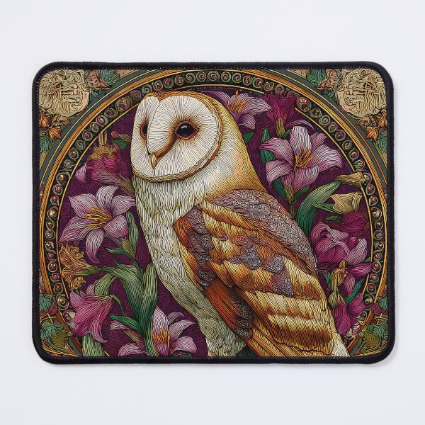 Item preview, Art Nouveau Barn Owl designed and sold by thewandswant.