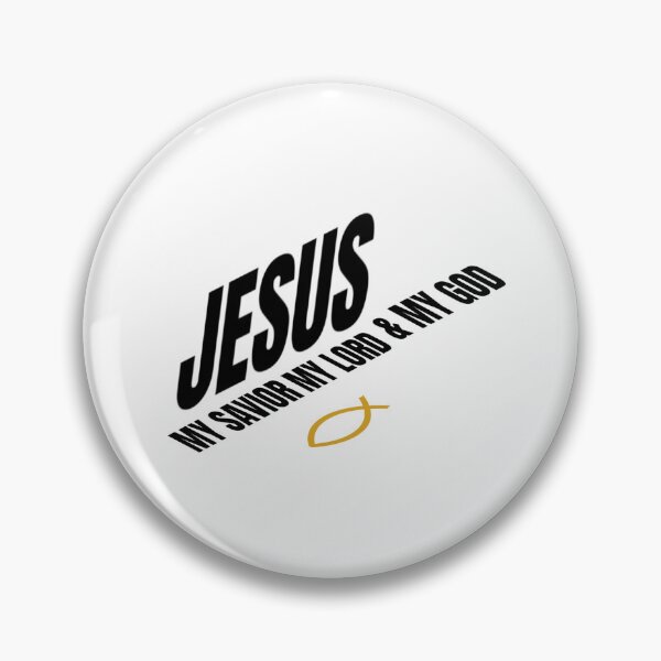 Item preview, Jesus is My Lord and Savior | Christian Minimalist Design designed and sold by Talmid Way.