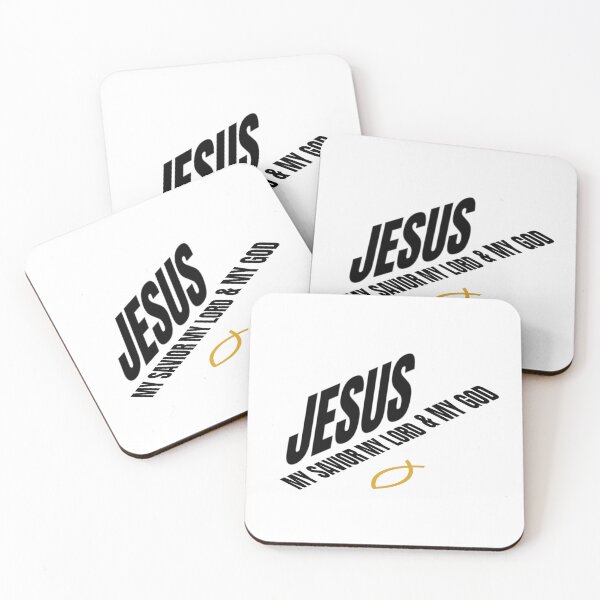 Item preview, Jesus is My Lord and Savior | Christian Minimalist Design designed and sold by Talmid Way.