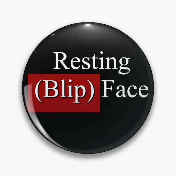 Item preview, Resting (Blip) Face designed and sold by BrutalMoodWear.