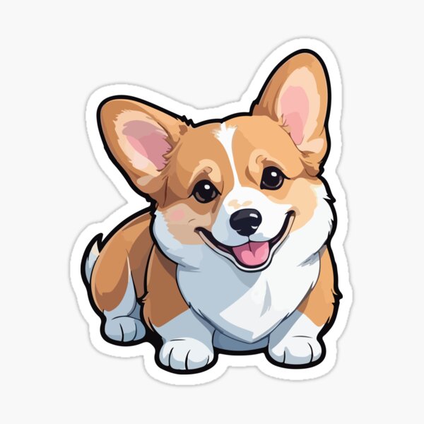 Item preview, Welsh Corgi dog designed and sold by BrownHorse90s.