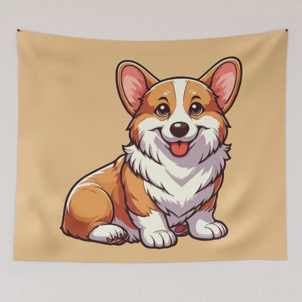 Item preview, Welsh Corgi dog designed and sold by BrownHorse90s.