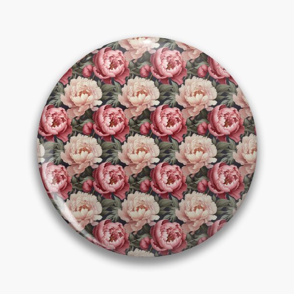 Item preview, Estampado de peonías designed and sold by AntiPops.