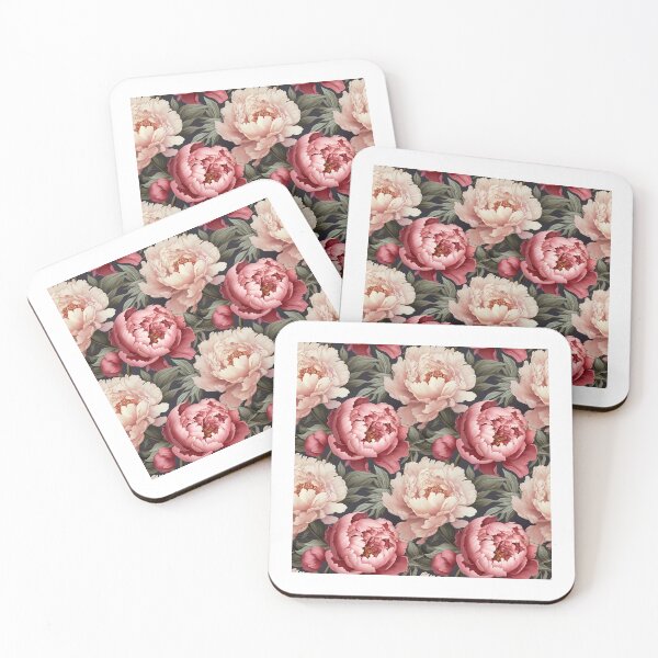 Item preview, Peonies Print designed and sold by AntiPops.
