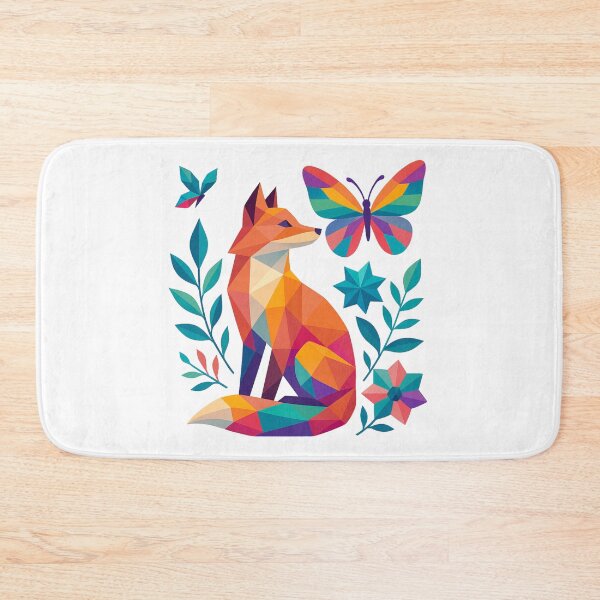 Item preview, Geometric Serenity Fox designed and sold by PrismWild.