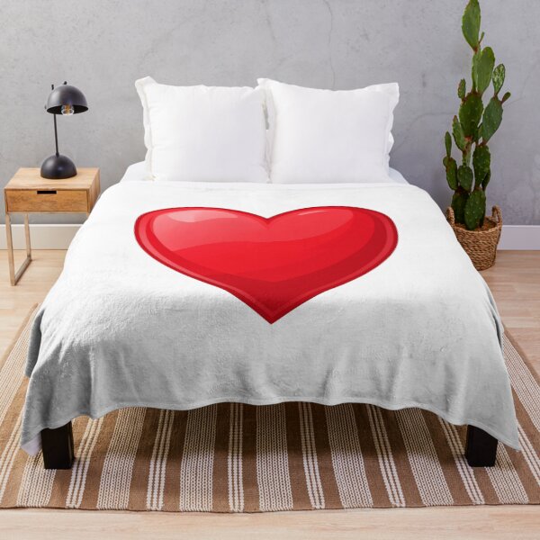 Item preview, Red Heart with Glossy Shine – Romantic Love Illustration for Gifts designed and sold by PrintCreations9.