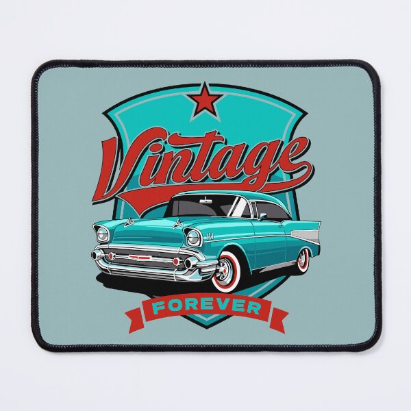 Item preview, Vintage Classic Car Old Forever designed and sold by PrintCarClub.
