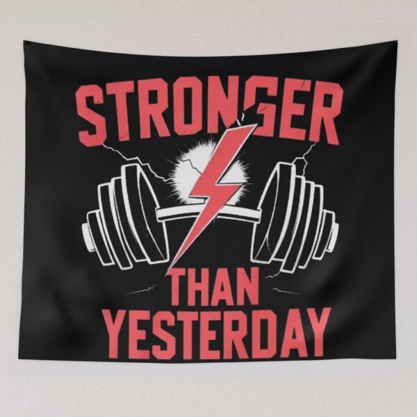 Item preview, Workout Motivation Apparel, Stronger Every Day designed and sold by XquisiteFashion.
