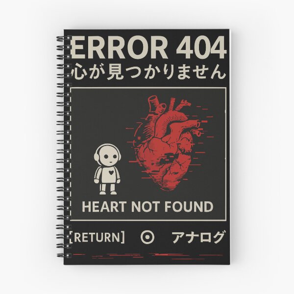 Item preview, ERROR 404 – Heart Not Found designed and sold by BeetleDots.