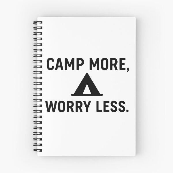 Item preview, Camp More, Worry Less. designed and sold by PLANTONE.