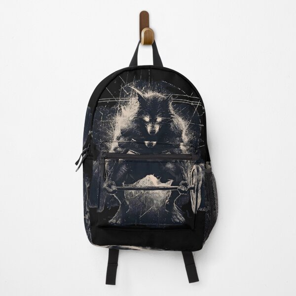 Item preview, Alpha Strength – Lone Wolf Deadlift Beast designed and sold by AI-Only Creations.