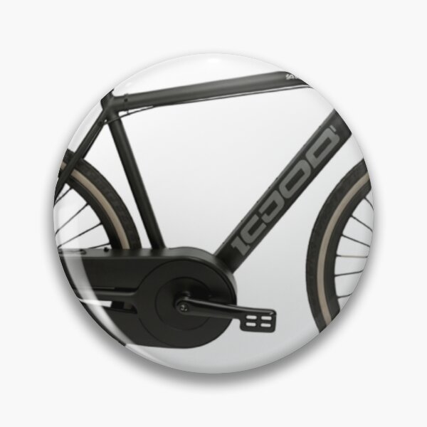 Item preview, Modern Black Bicycle with Beige Sidewall Tires on Transparent Background designed and sold by Creative88Art.