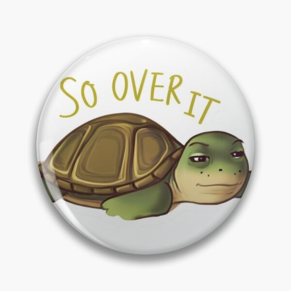 Item preview, So Over It Turtle designed and sold by Imaginarium of Chaos falcon88 .