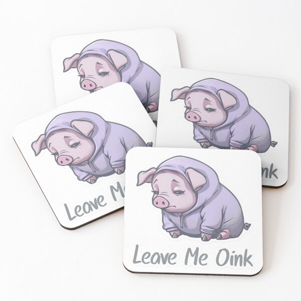 Item preview, Leave Me Oink designed and sold by Imaginarium of Chaos falcon88 .
