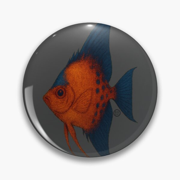 Item preview, Angelfish - Vintage Japanese Style - Unreal Angel Fish designed and sold by Kabuji Store.