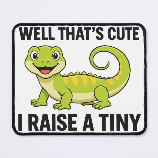Item preview, I Raise a Tiny Dinosaur – Funny Pet Lizard Reptile Quote designed and sold by haitrieuic96.