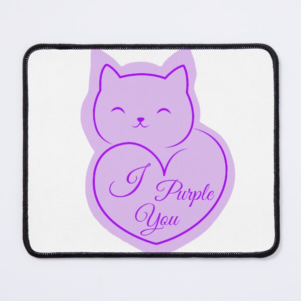 Item preview, Cat I purple You in Lilac designed and sold by LoversEyes.