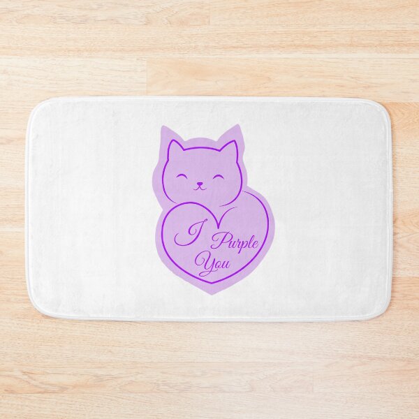 Item preview, Cat I purple You in Lilac designed and sold by LoversEyes.